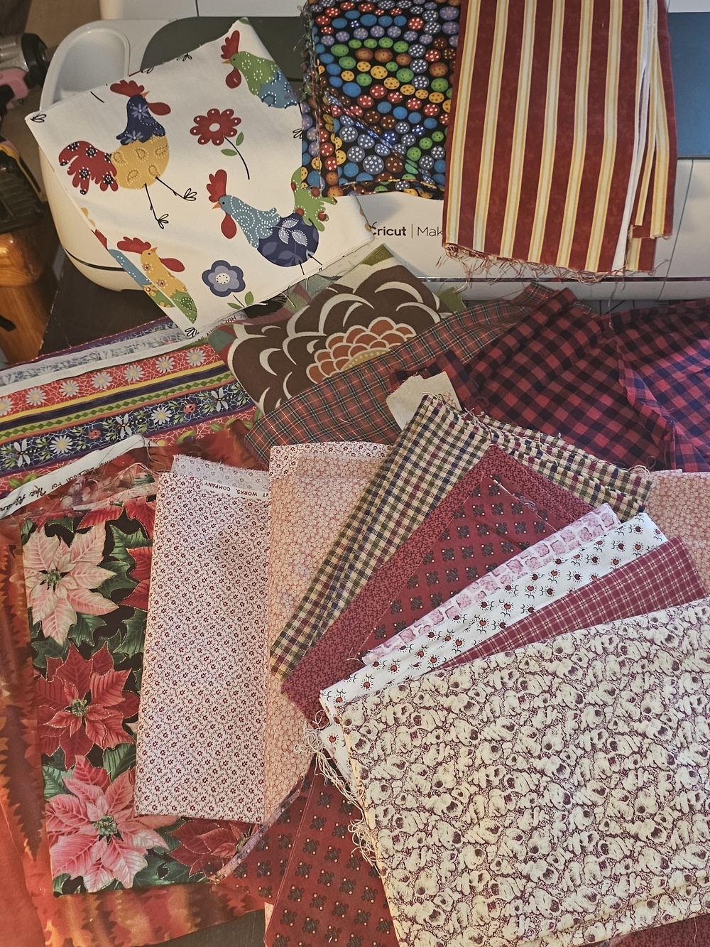 4 Lbs Plus Material Yards And Scraps Reds